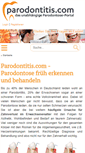 Mobile Screenshot of parodontitis.com