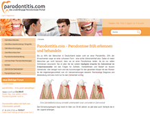 Tablet Screenshot of parodontitis.com